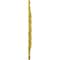 Ekena Millwork Durham Ceiling Medallion (Fits Canopies up to 4 1/4"), Hand-Painted Rich Gold, 31"OD x 1 1/2"P CM31DURGS - alternate 3